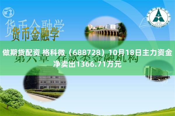 做期货配资 格科微（688728）10月18日主力资金净卖出1366.71万元