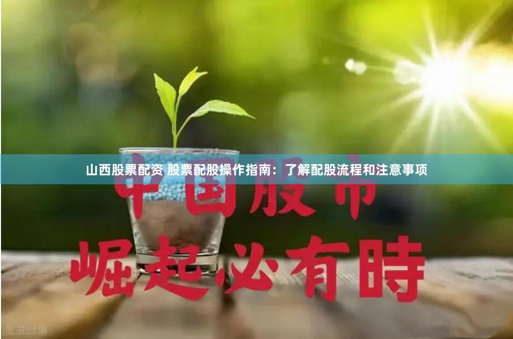 山西股票配资 股票配股操作指南：了解配股流程和注意事项